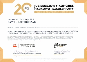 Kongres naukowo szkoleniowy Polskiego Towarzystwa Leczenia Ran